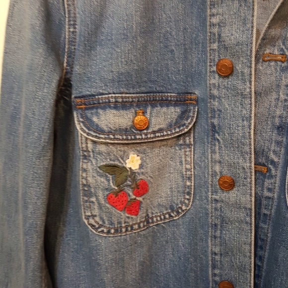 madewell strawberry jacket